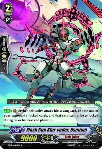 Flash Gun Star-vader, Osmium