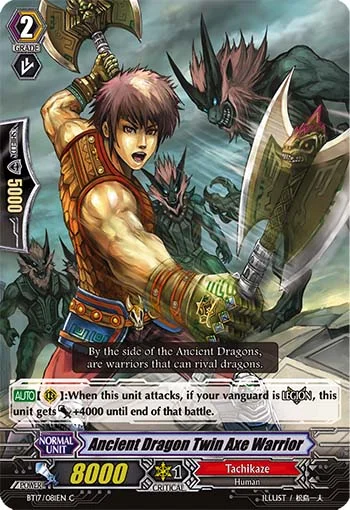 Ancient Dragon Twin Axe Warrior