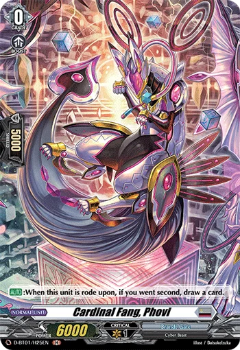 Cardinal Fang, Phovi