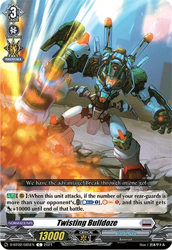 Twisting Bulldoze