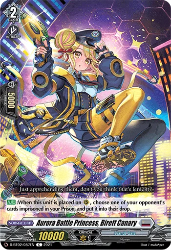 Aurora Battle Princess, Birett Canary