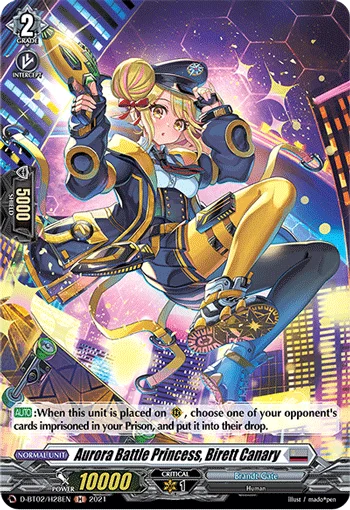 Aurora Battle Princess, Birett Canary