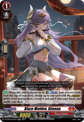 Blaze Maiden, Ximena