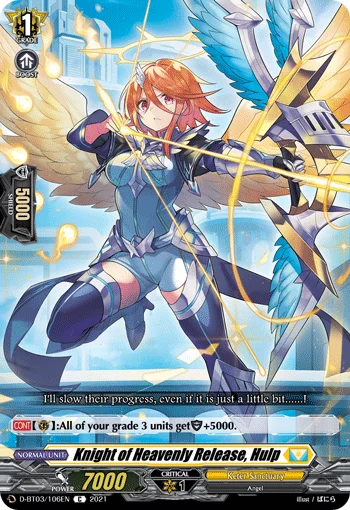 Knight of Heavenly Release, Hulp