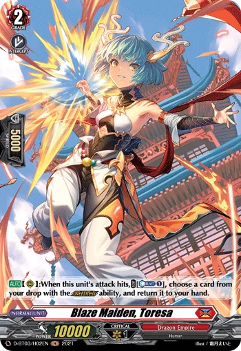 Blaze Maiden, Toresa