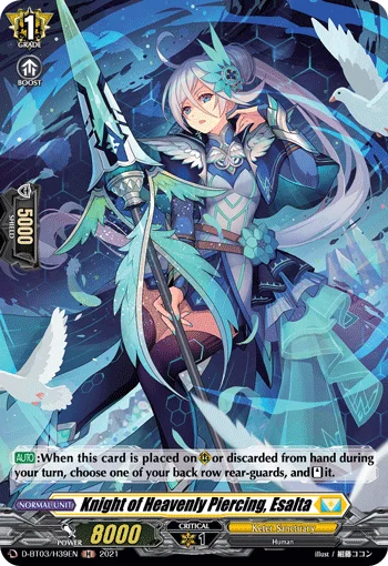 Knight of Heavenly Piercing, Esalta