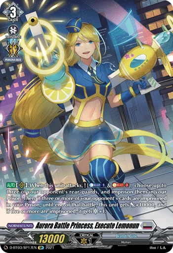 Aurora Battle Princess, Execute Lemonun