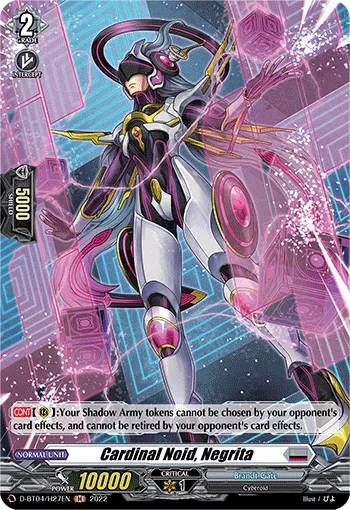 Cardinal Noid, Negrita