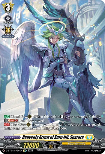 Heavenly Arrow of Sure-hit, Sparare