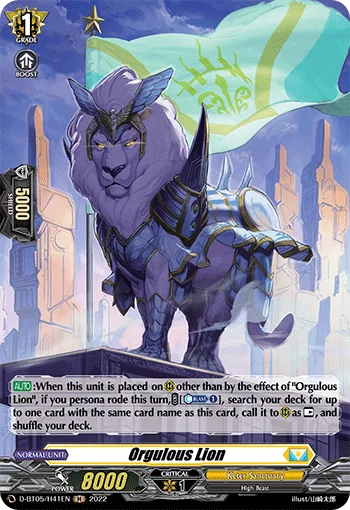 Orgulous Lion