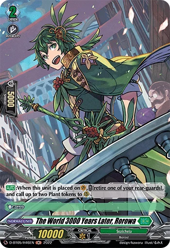 The World 3000 Years Later, Rorowa