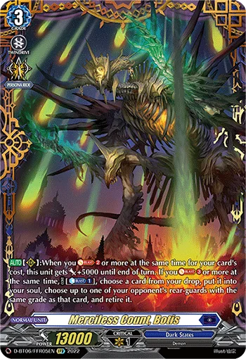 Merciless Count, Botis