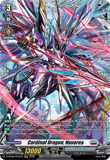 Cardinal Dragon, Nuvorea