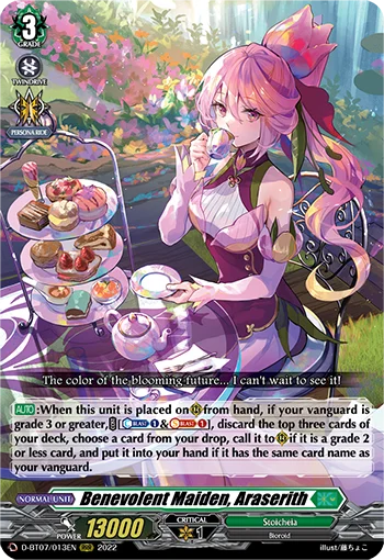 Benevolent Maiden, Araserith
