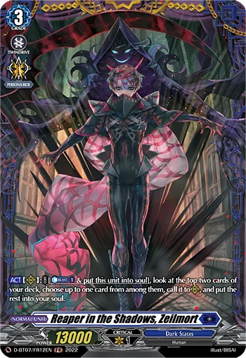 Reaper in the Shadows, Zeilmort