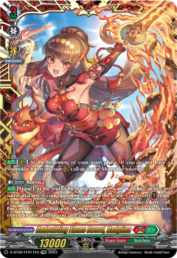 Undoubting Flame Sword, Radylina