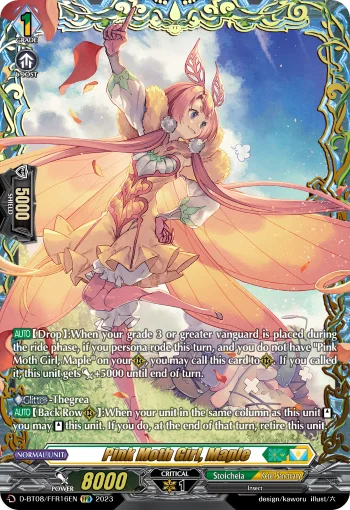 Pink Moth Girl, Maple