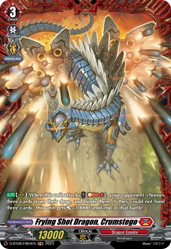 Frying Shot Dragon, Crumstego