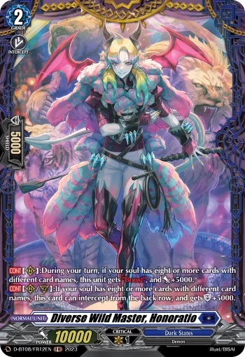Diverse Wild Master, Honoratio