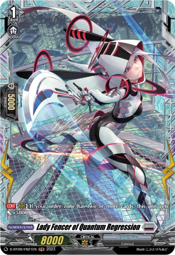 Lady Fencer of Quantum Regression