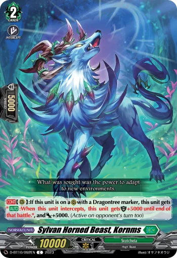 Sylvan Horned Beast, Kornms