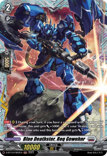Blue Deathster, Req Gewehnr