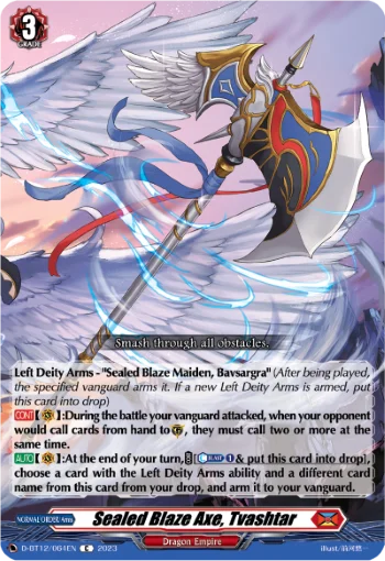 Sealed Blaze Axe, Tvashtar