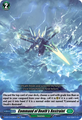 Command of Death's Restraint