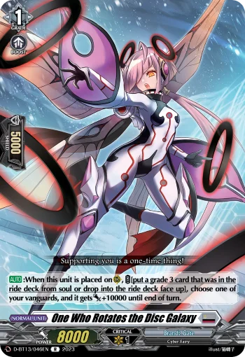 One Who Rotates the Disc Galaxy
