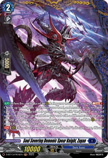 Soul Severing Demonic Spear Knight, Zagan