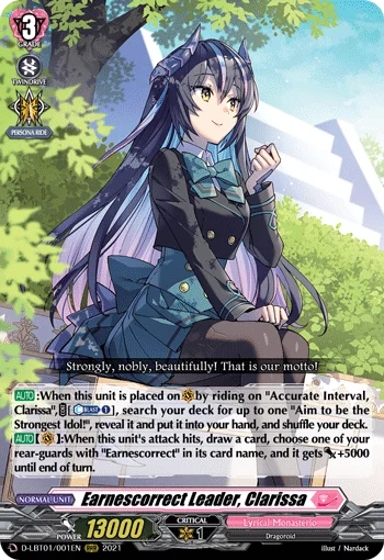Earnescorrect Leader, Clarissa