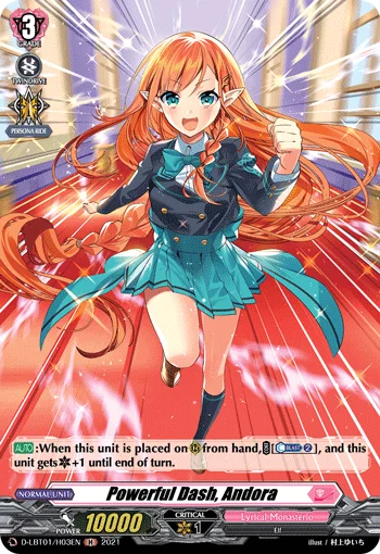 Powerful Dash, Andora