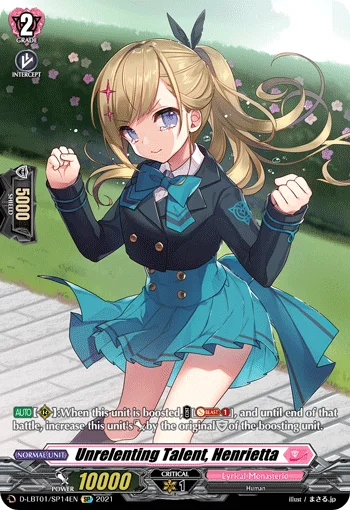 Unrelenting Talent, Henrietta