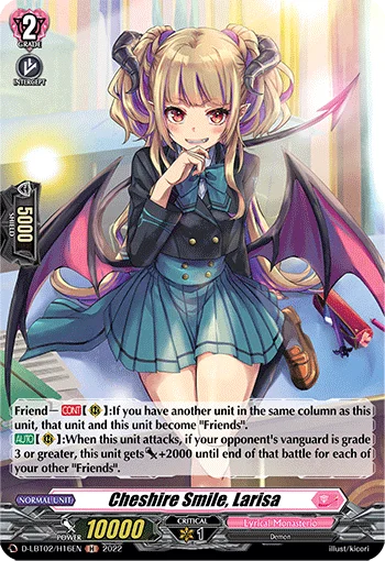 Cheshire Smile, Larisa