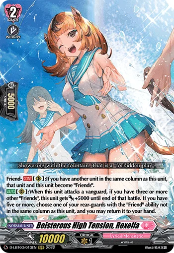 Boisterous High Tension, Roxella