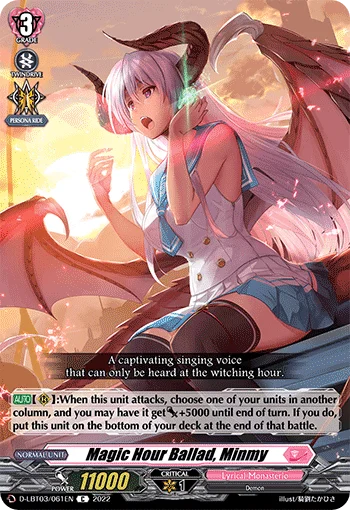 Magic Hour Ballad, Minmy