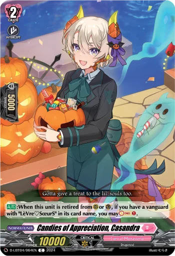 Candies of Appreciation, Casandra