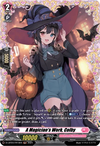 A Magician's Work, Colby