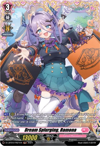 Dream Splurging, Ramona