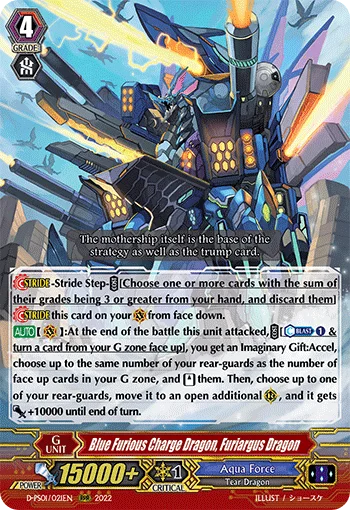 Blue Furious Charge Dragon, Furiargus Dragon