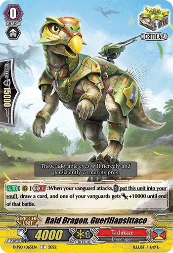 Raid Dragon, Guerillapsittaco