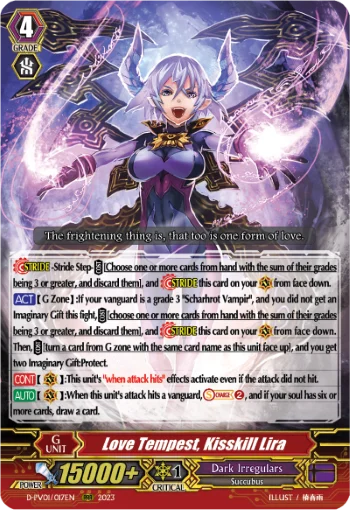 Love Tempest, Kisskill Lira