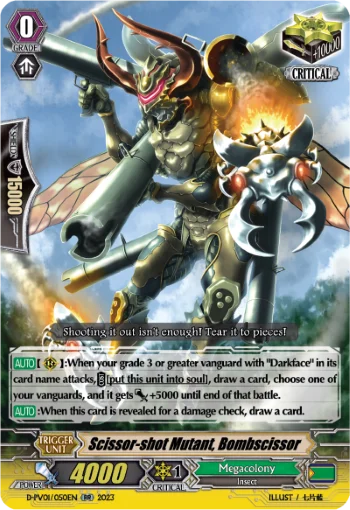 Scissor-shot Mutant, Bombscissor