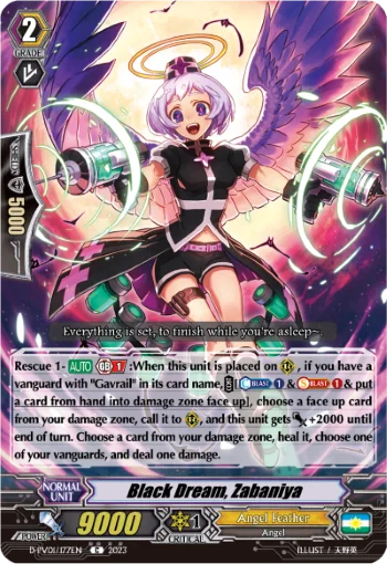 Black Dream, Zabaniya