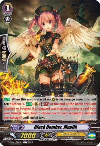 Black Bomber, Maalik