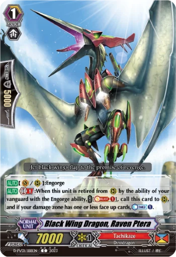 Black Wing Dragon, Raven Ptera