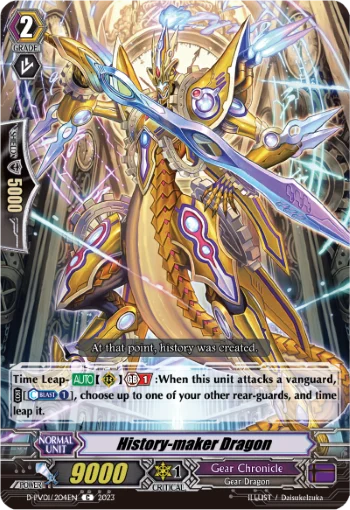 History-maker Dragon