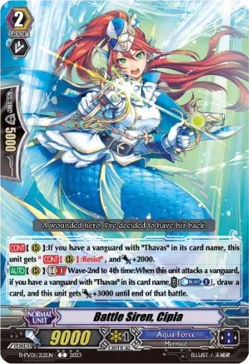Battle Siren, Cipla