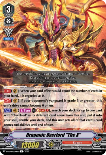 Dragonic Overlord "The X"