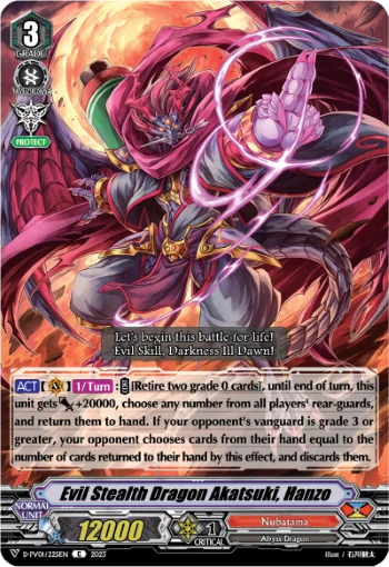 Evil Stealth Dragon Akatsuki, Hanzo